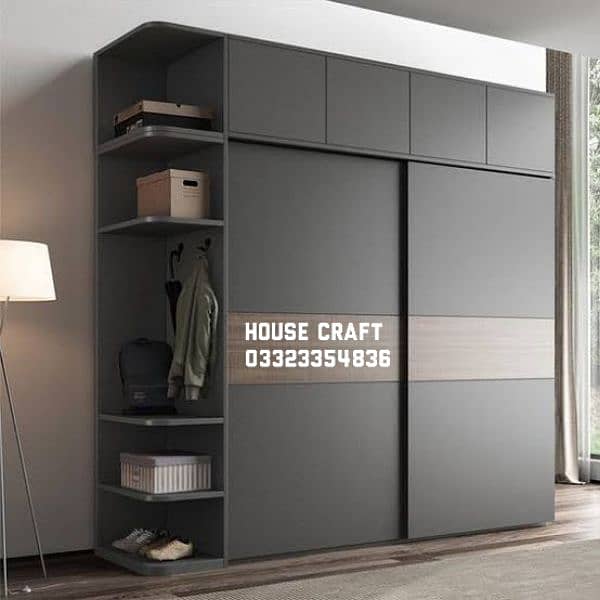 Almari Wardrobes Wall to Wall Cabinets Customize Size Available 9