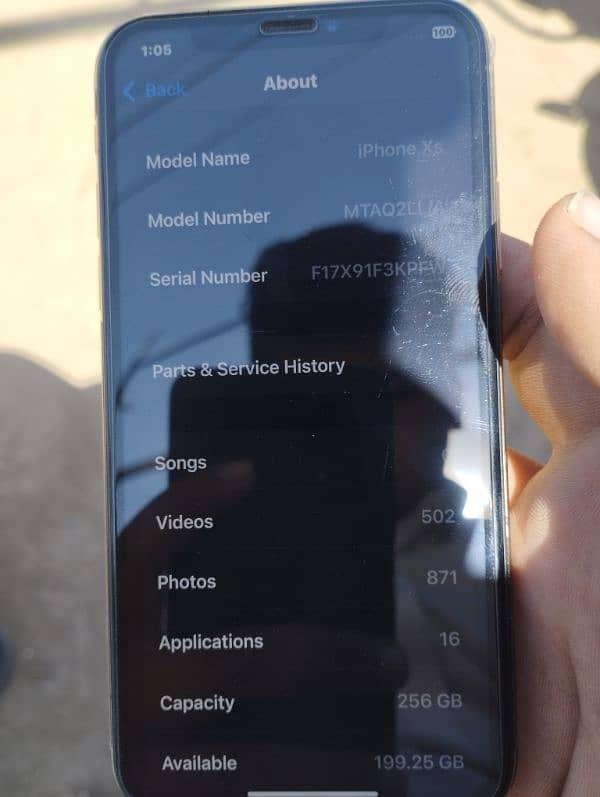 iphone xs 256 gb non pta 7