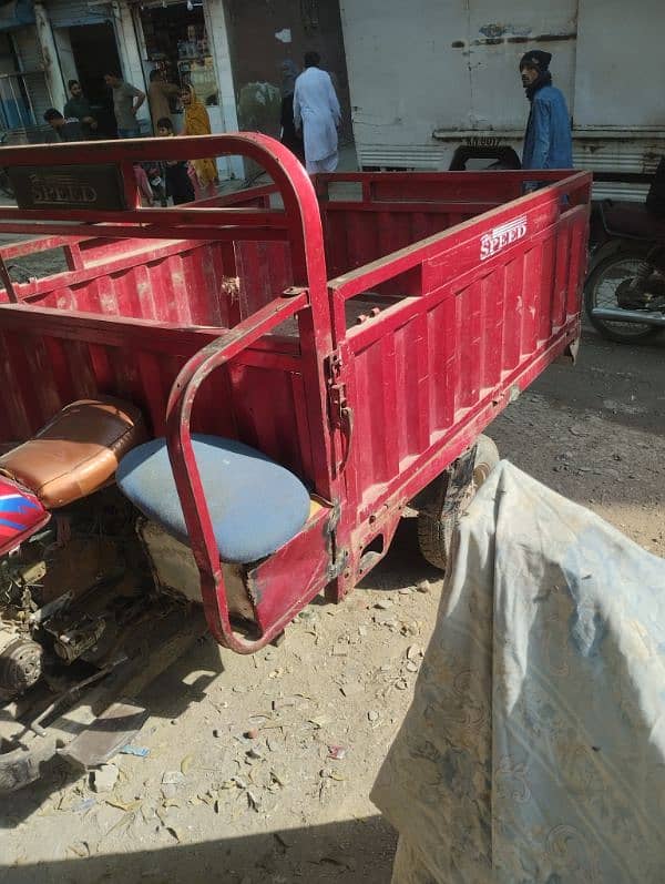 High Speed 100 Cc Loader Rickshaw 1