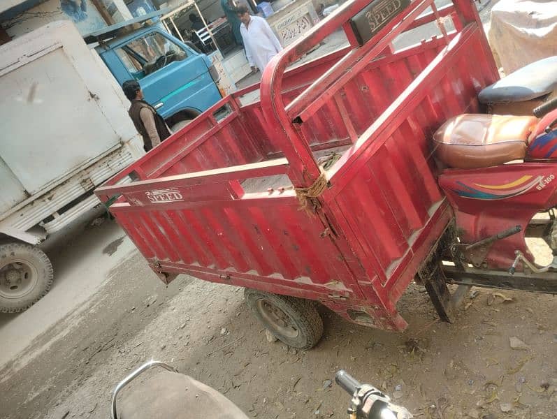 High Speed 100 Cc Loader Rickshaw 3