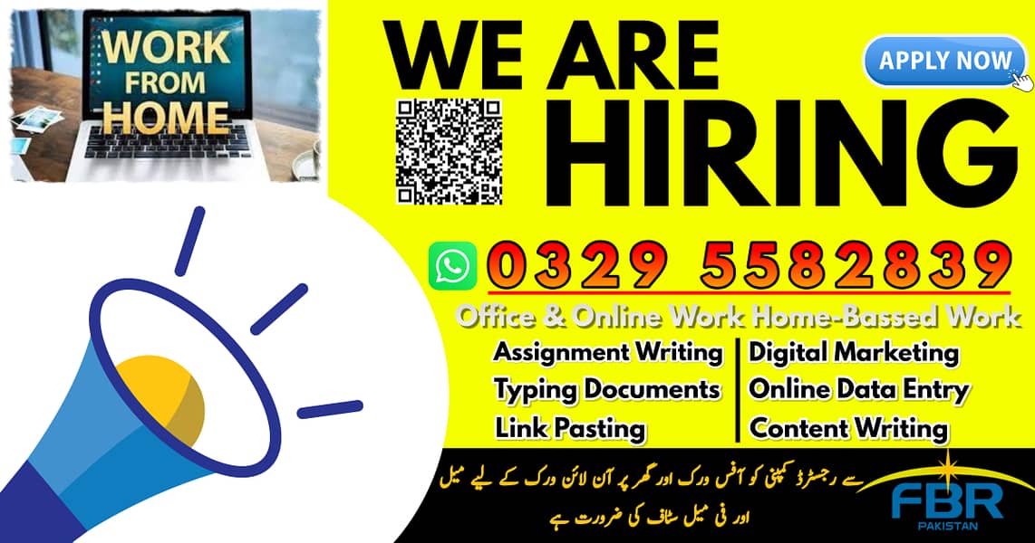 Full Time Job / Part Time Job / Home Base Job / Online Jobs 0