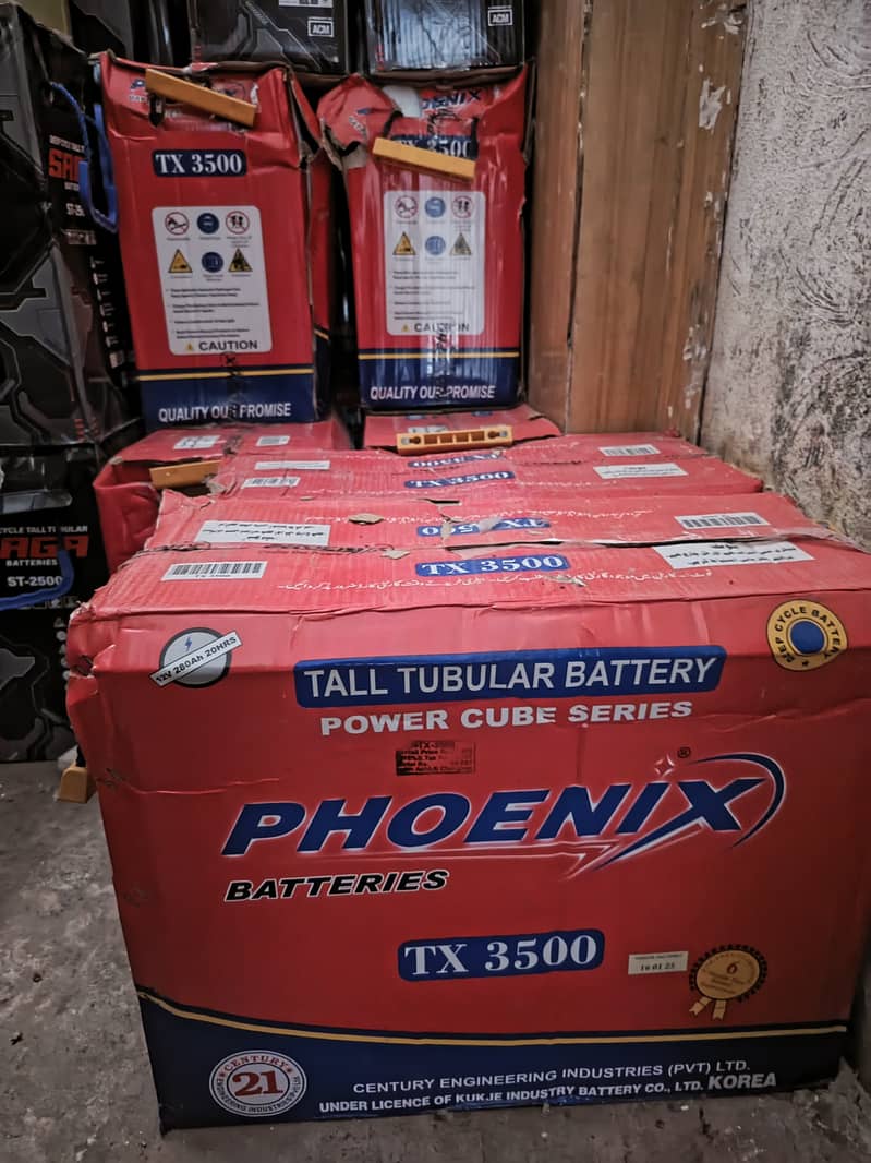 Tubular Osaka & SAGA Phoenix, Exide, Daewoo Brands All Types Availabel 4