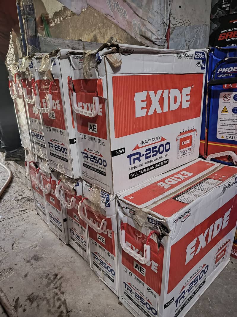 Tubular Osaka & SAGA Phoenix, Exide, Daewoo Brands All Types Availabel 7