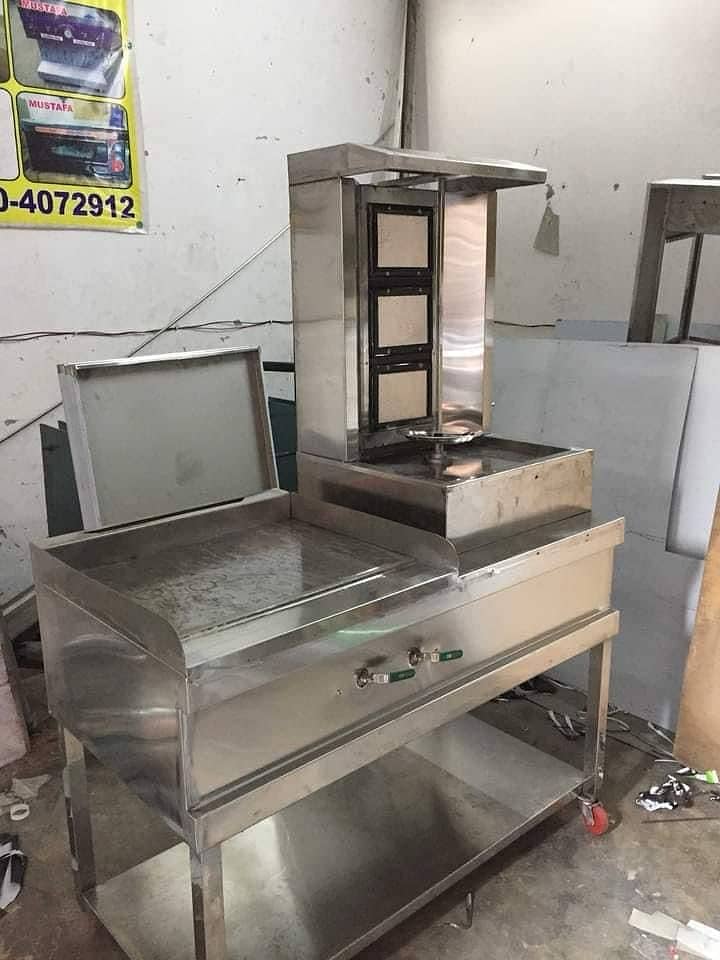 Working Table (for Restaurants) Stainless Steel 14