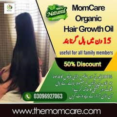 MomCare Organic Hair Growth Oil and Herbal Shampoo