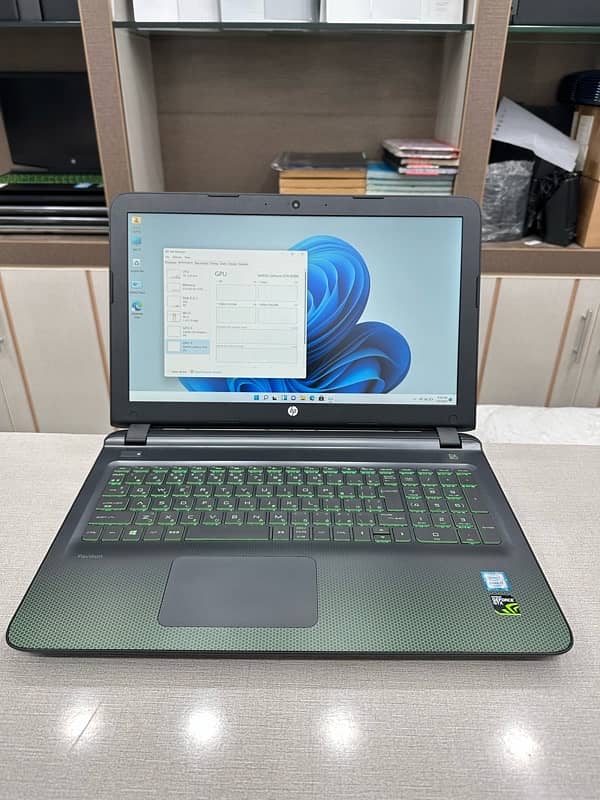 HP Pavilion Gaming i7 6th Gen HQ Ram 16gb Storage 256gb GPU 4gb Nvdia 5