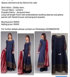 Eid special Stitched Maria B  dress