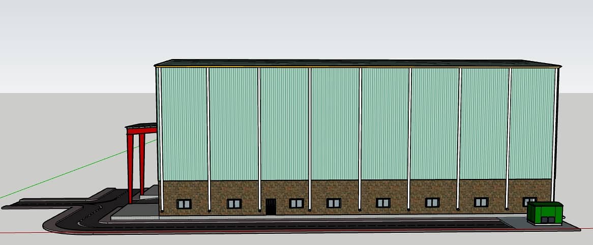 Peb shed / Containers Drawings / Steel Structure 0