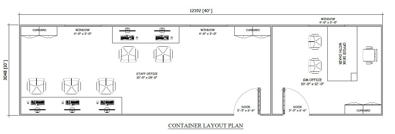 Peb shed / Containers Drawings / Steel Structure 6