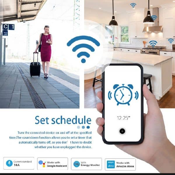 Smart wifi socket plug power monitoring (Free delivery) 9