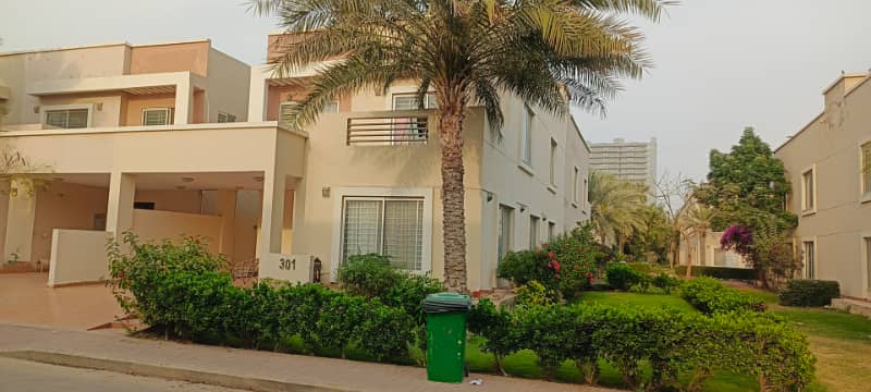 Semi-Corner Quaid Villa with Garden for Rent Bahria Town Karachi 1