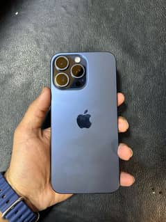 iPhone 15 pro Max blue titanium 256 GB jv