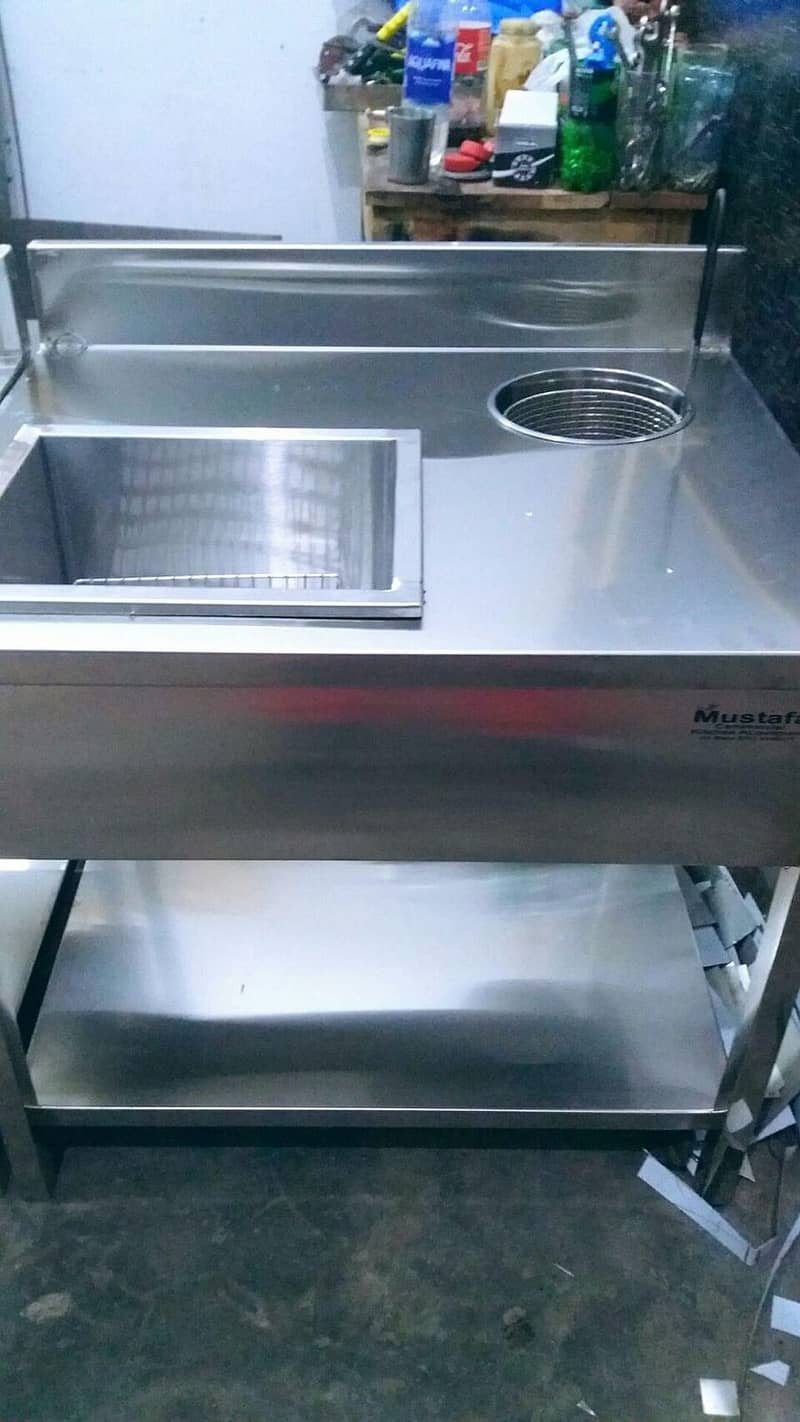 Shawarma Counter - Hotplate - Fryers. Food display counters For Sale 1