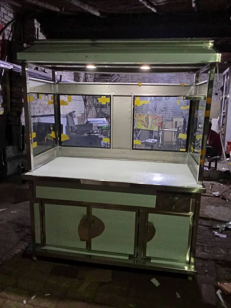 Shawarma Counter - Hotplate - Fryers. Food display counters For Sale 2