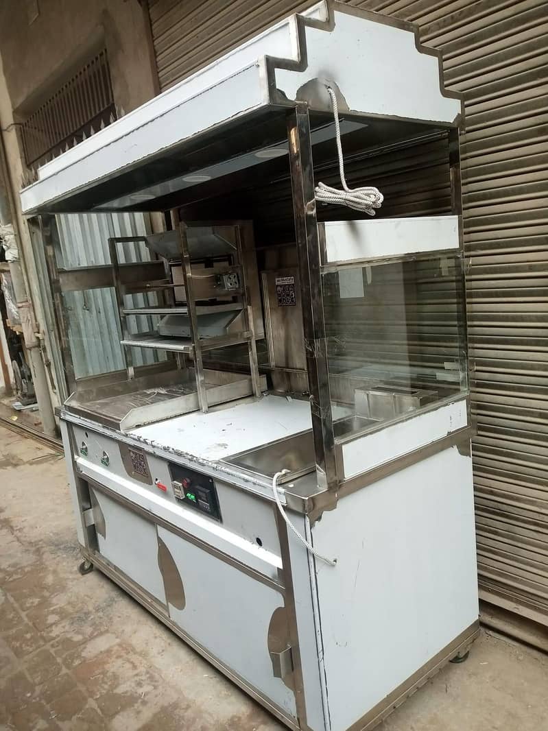 Shawarma Counter - Hotplate - Fryers. Food display counters For Sale 10