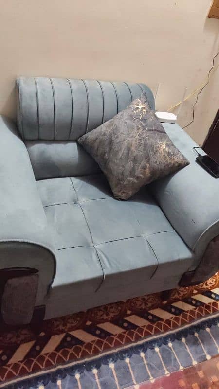 7 seater sofa only 2 months used . 3