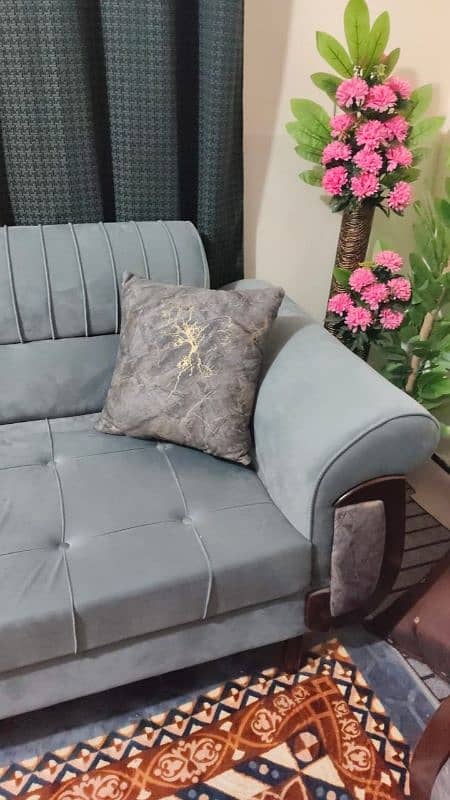 7 seater sofa only 2 months used . 6