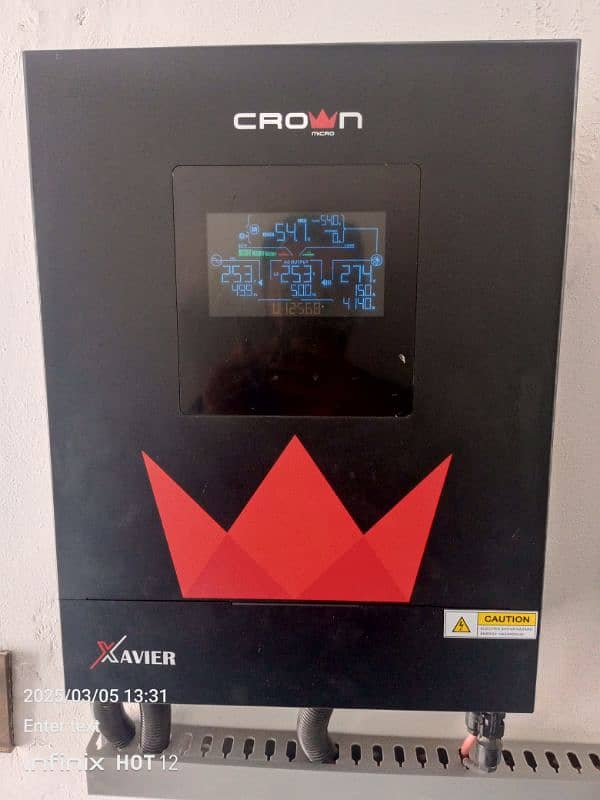 Solar Inverter Crown Xavier 5.6 KW 0