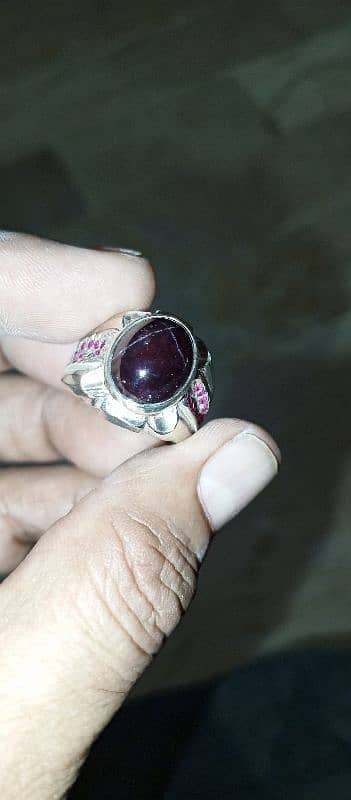 Neelam Stone Ring 10