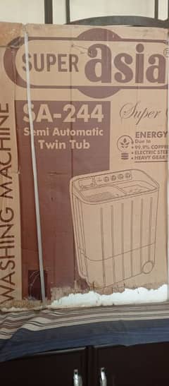 unused washing machine and dryer twin tub