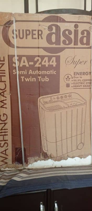 unused washing machine and dryer twin tub 0