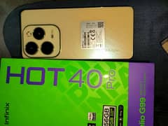 infinix hot 40 pro  8/256