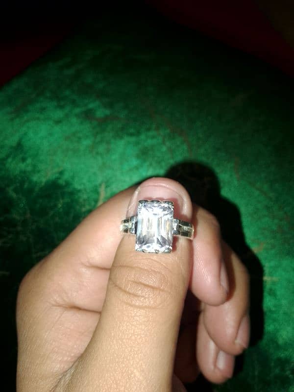 Natural Kunzite ring 3