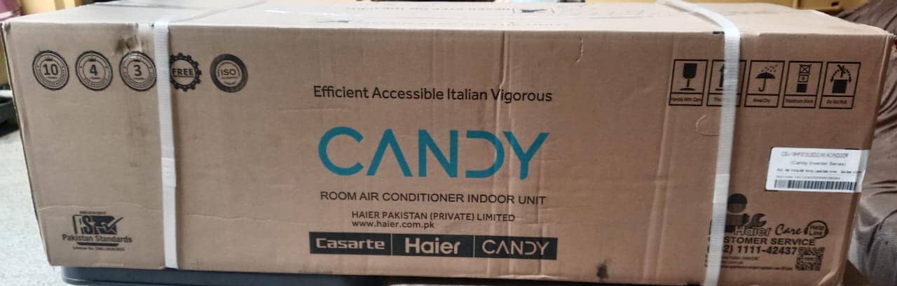 New model Candy by Haier 1.5 Ton Heat & Cool DC Inverter -White Colour 2