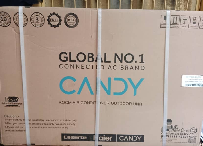 New model Candy by Haier 1.5 Ton Heat & Cool DC Inverter -White Colour 3