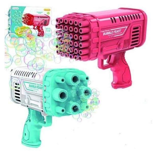 36 Hole Bubble Machine Gun For Kids available toy cash on delivery 3