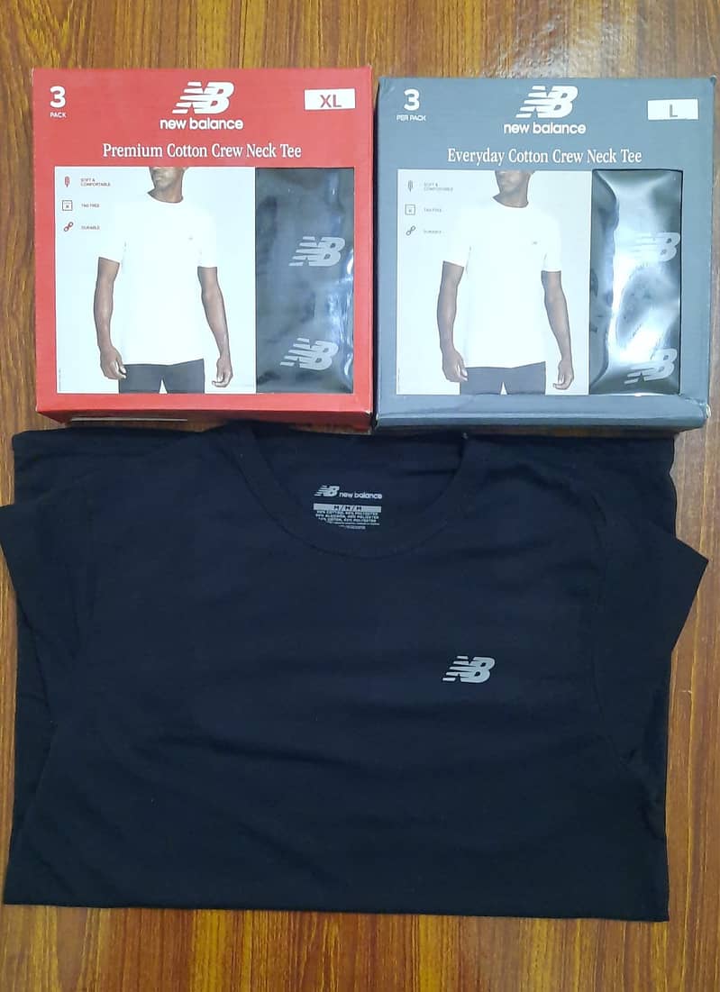  New Balance Crew Neck T-Shirts – Box Pack of 3 (Only 1400 PKR!)  4