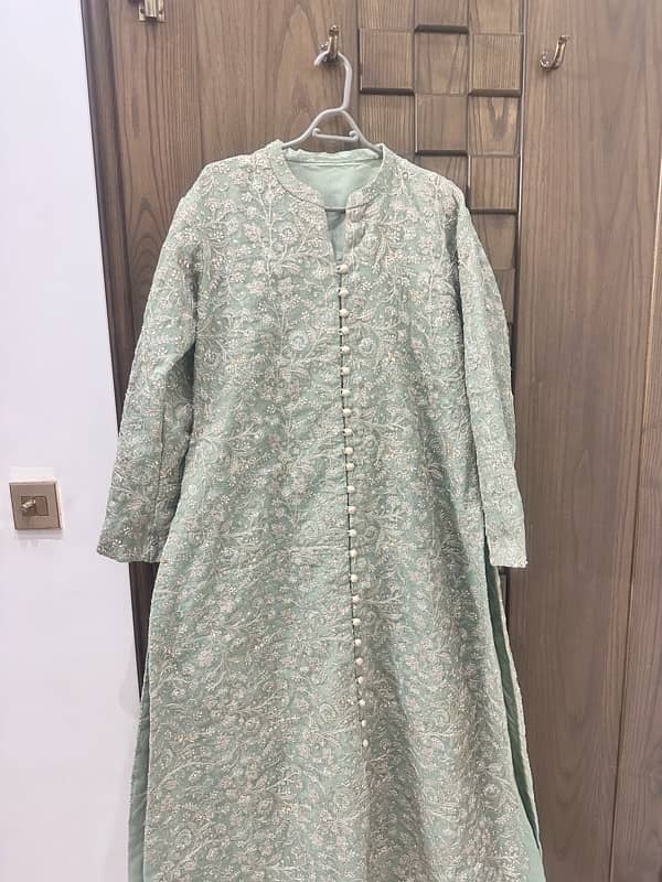 2pc maria b khaadi net gown 0