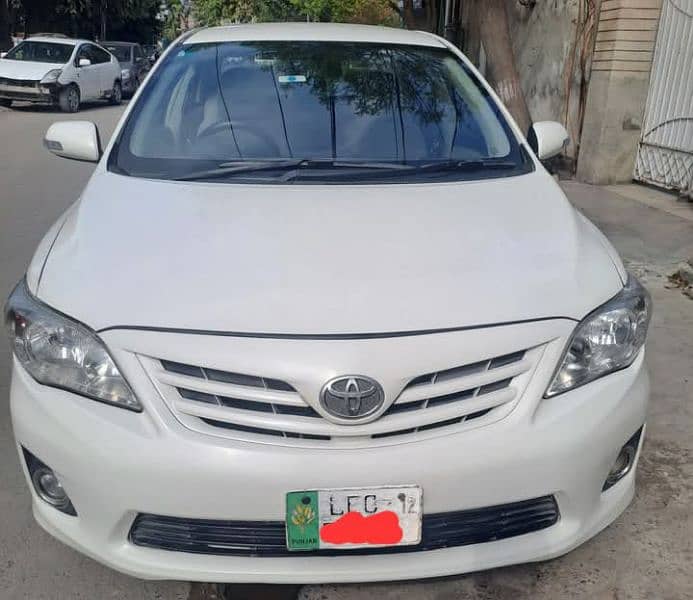 Toyota Corolla XLI 2012 0