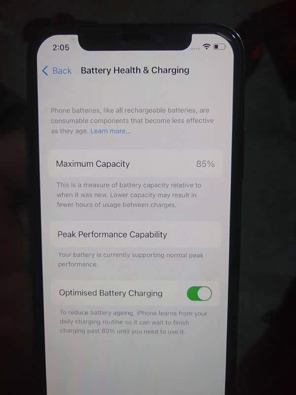 Iphone X 256 GB non PTA  With box and charger 3