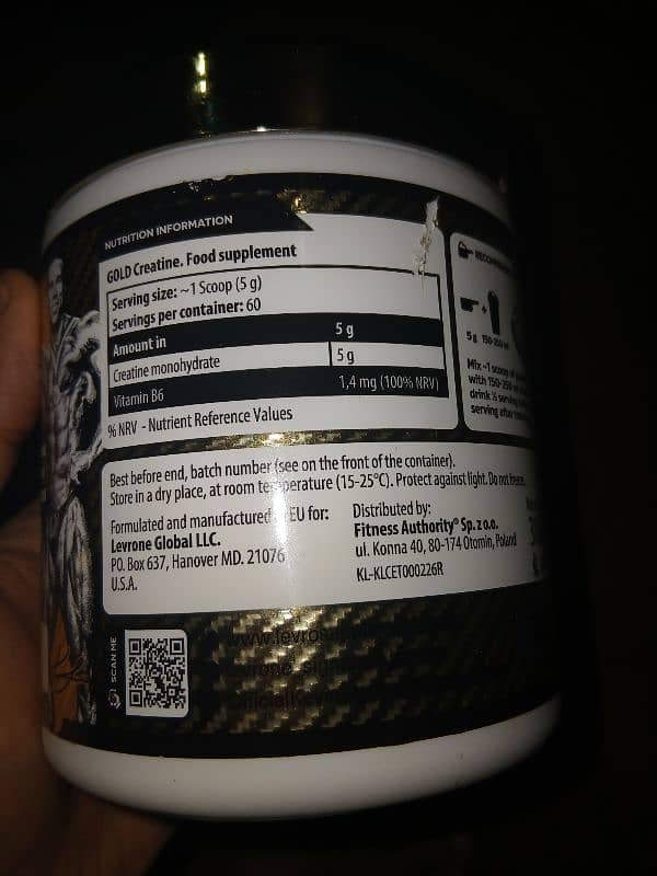 Gold Creatine 3