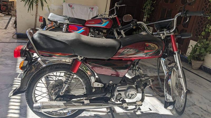 United Bike 70cc, 2023 new condition. 2