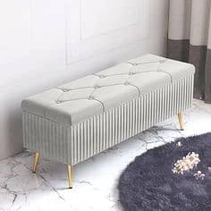 Puffy | ottomen storage box | puffy set | 3 seater ottoman | Stool 2