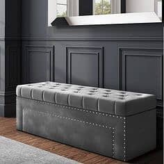 Puffy | ottomen storage box | puffy set | 3 seater ottoman | Stool 8