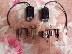 led light with fitting and button 1 week hi used hoi ha