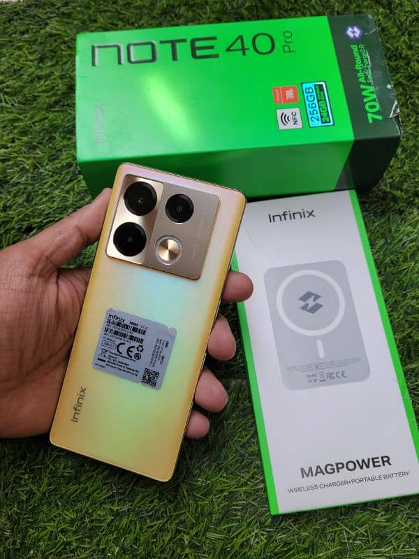 Infinix Note 40 Pro 12Gb 256Gb (3 mnth warnty) 108Mp cam. 10/10 condit 2