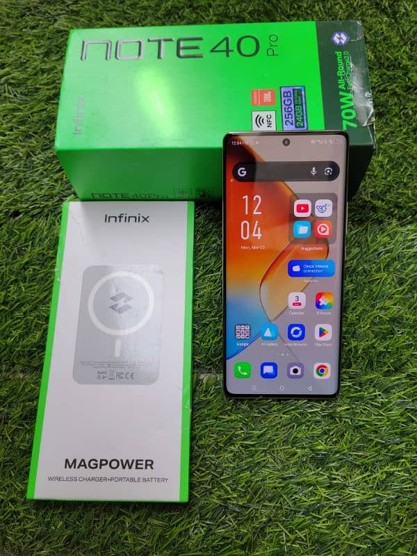 Infinix Note 40 Pro 12Gb 256Gb (3 mnth warnty) 108Mp cam. 10/10 condit 3