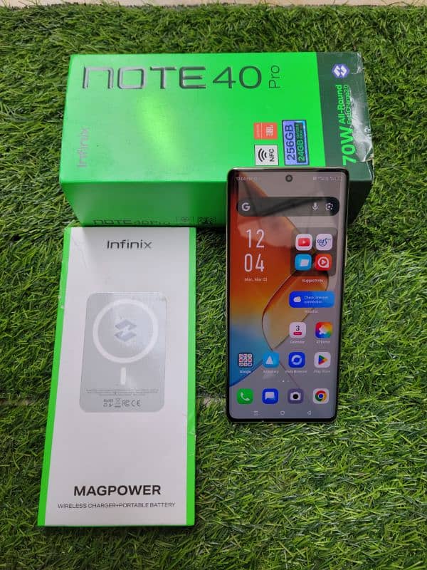 Infinix Note 40 Pro 12Gb 256Gb (3 mnth warnty) 108Mp cam. 10/10 condit 4