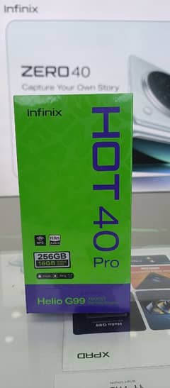 Infinix Hot 40 pro available 8/256