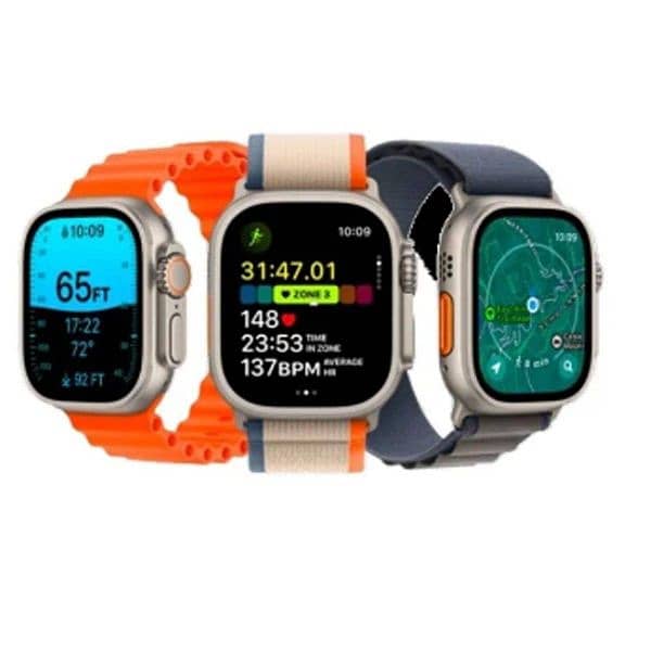 Ultra Smart Watch 7 Straps In 1 Watch 8