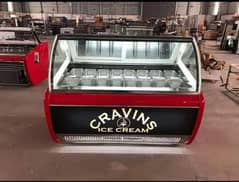 Latest Ice Cream Display Counter Freezer / New ice cream counter