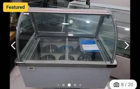 Latest Ice Cream Display Counter Freezer / New ice cream counter