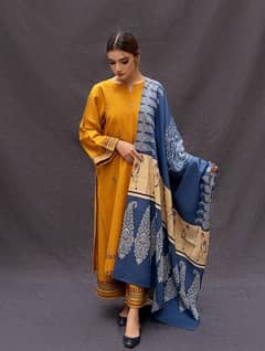 " Premium 3PC Unstitched Lawn Suit