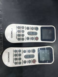 Kenwood & haier A. C original remote