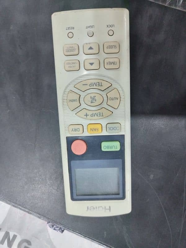 Kenwood & haier A. C original remote 2