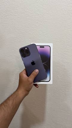 IPhone 14 Pro Max 128GB 95% BH WATERPACK PTA APPROVED